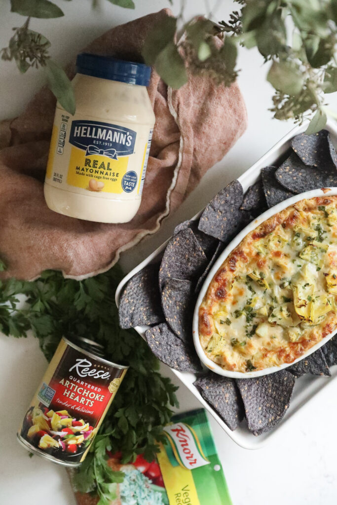 Mixed Vegetable Artichoke Dip Photorical Food